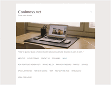 Tablet Screenshot of coolmoss.net